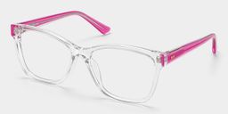 Eva Klar Rechteckig Brille4