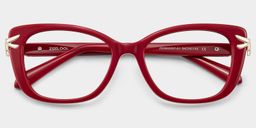 Isolde Rot Cateye Brille2