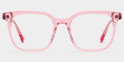 Freya Rosa Quadratisch Brille1