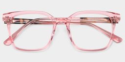 Freya Rosa Quadratisch Brille2