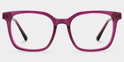 Freya Rot Quadratisch Brille2