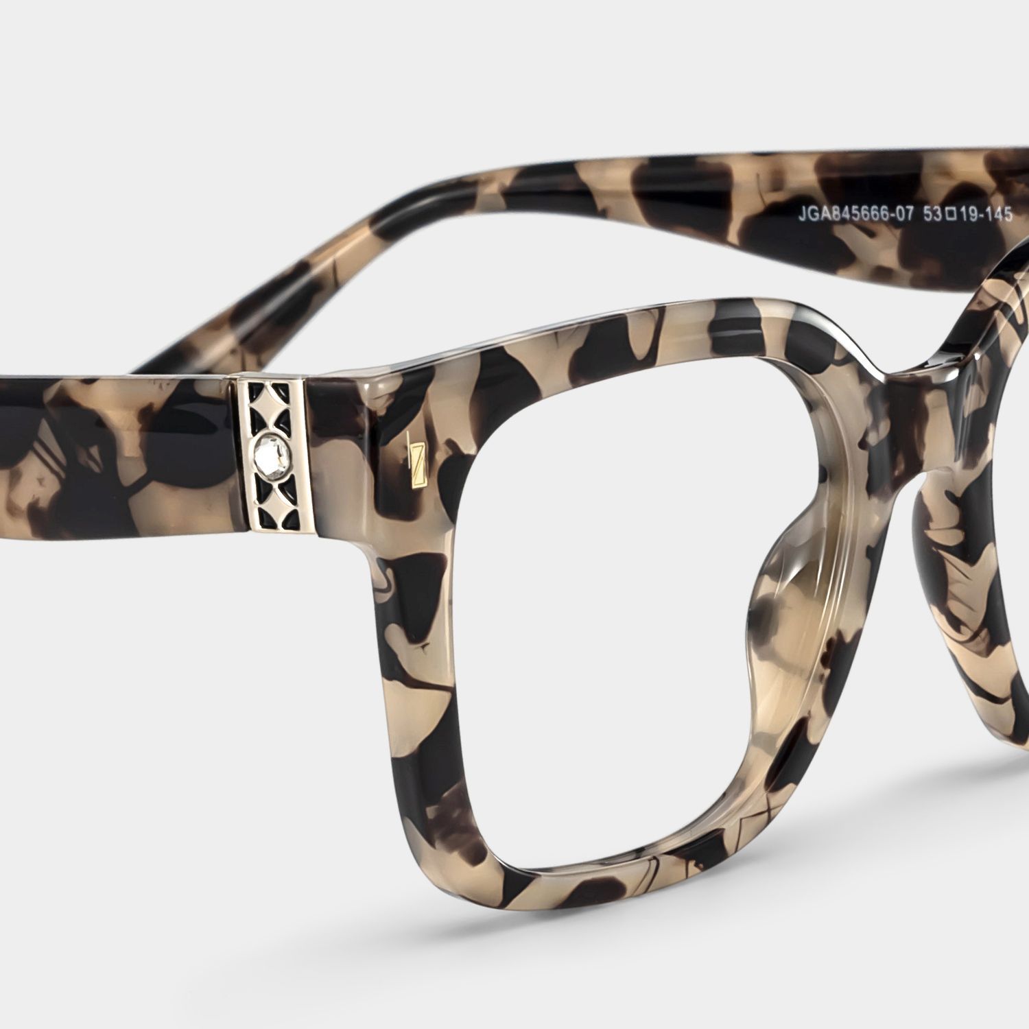 Scicluna Damen Eckige Schildpatt-Brille Online | ZEELOOL4