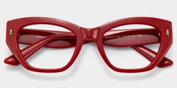 Dillon Rot Cateye Brille4