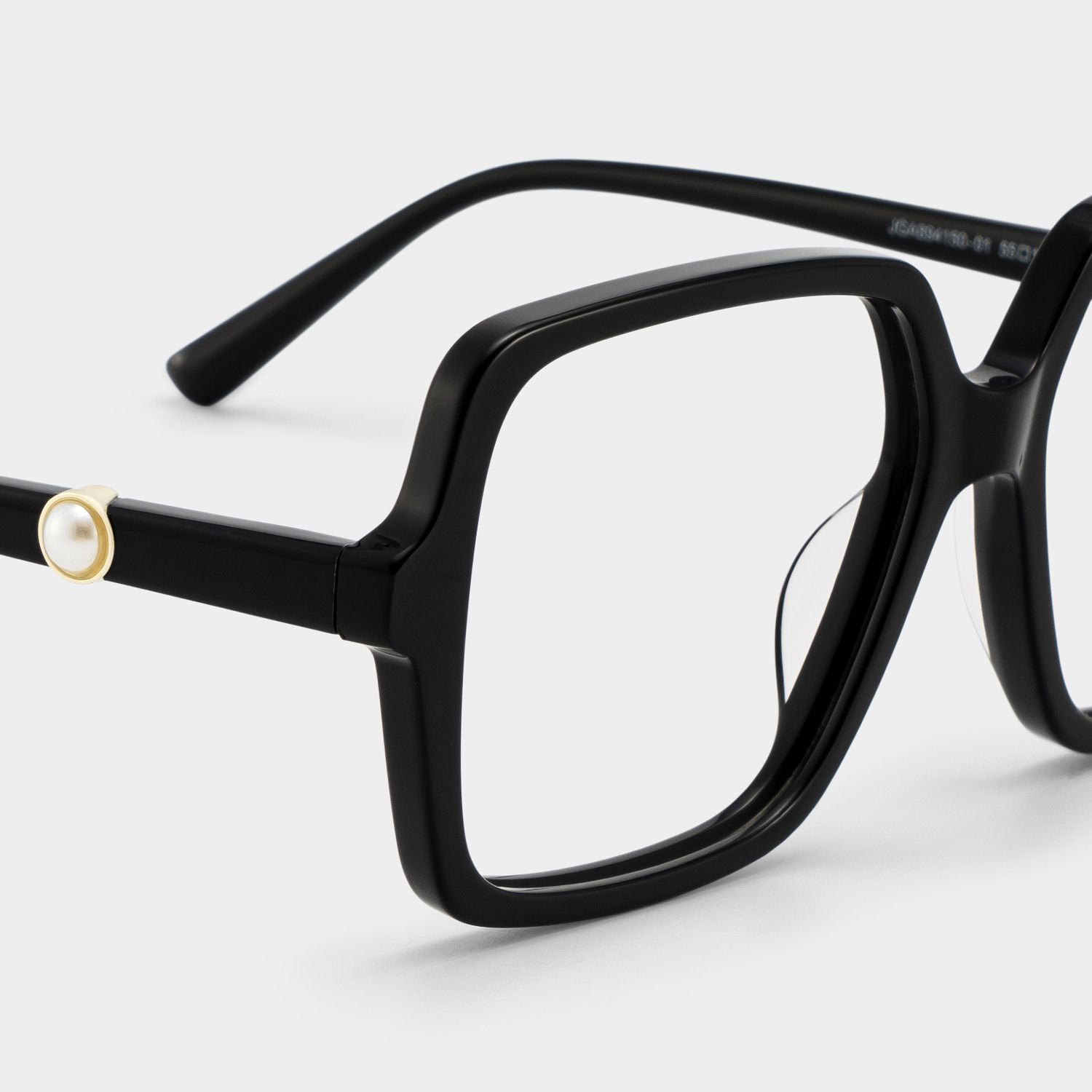 Elena Schwarze Quadratische Brille Online bestellen | ZEELOOL6