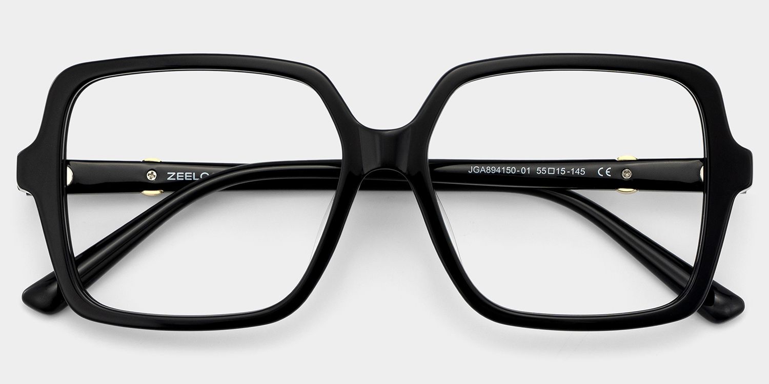 Elena Schwarze Quadratische Brille Online bestellen | ZEELOOL3