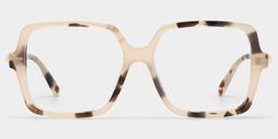 Elena Tortoise Quadratisch Brille3