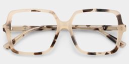 Elena Tortoise Quadratisch Brille5
