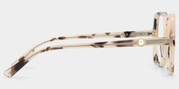 Elena Tortoise Quadratisch Brille7