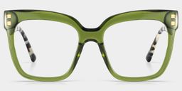 Minguela Grün Quadratisch Brille0