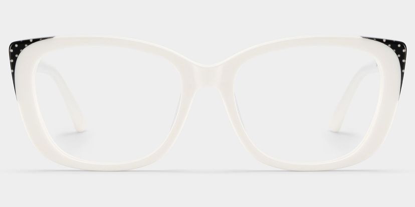 Madeline Weiß Cateye Brille
