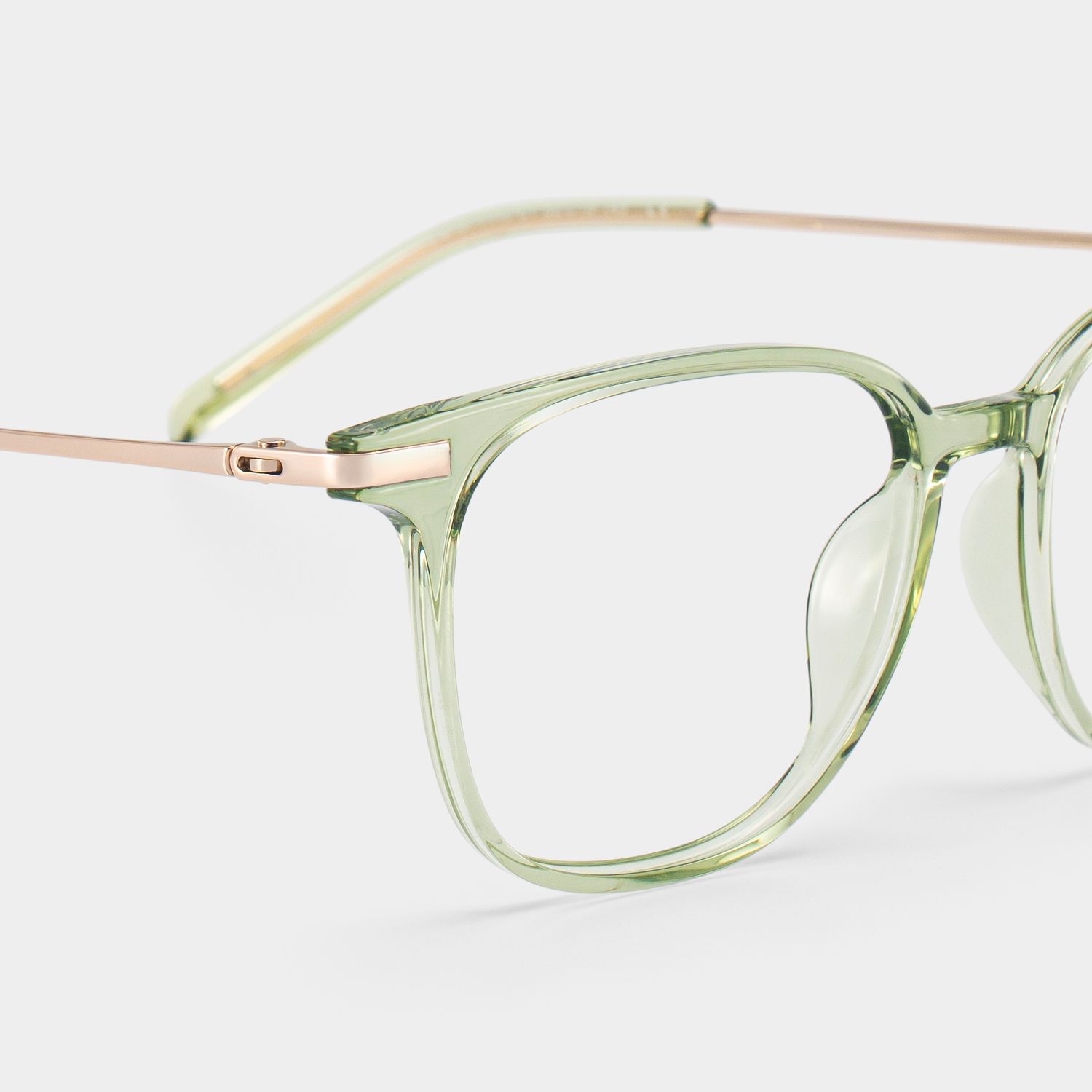Florence Türkisfarbene Brille aus TR90 Vollrand für Damen | ZEELOOL4