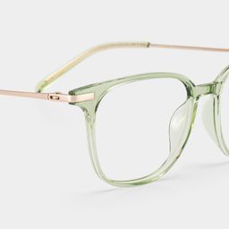 Florence Grün Rechteckig Brille4