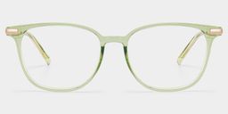 Florence Grün Rechteckig Brille0