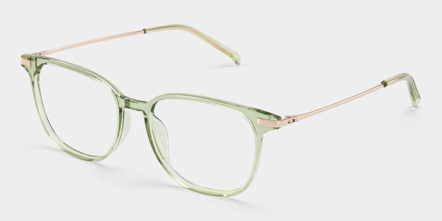 Florence Türkisfarbene Brille aus TR90 Vollrand für Damen | ZEELOOL2