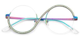 Alina Bunt Rund Brille2