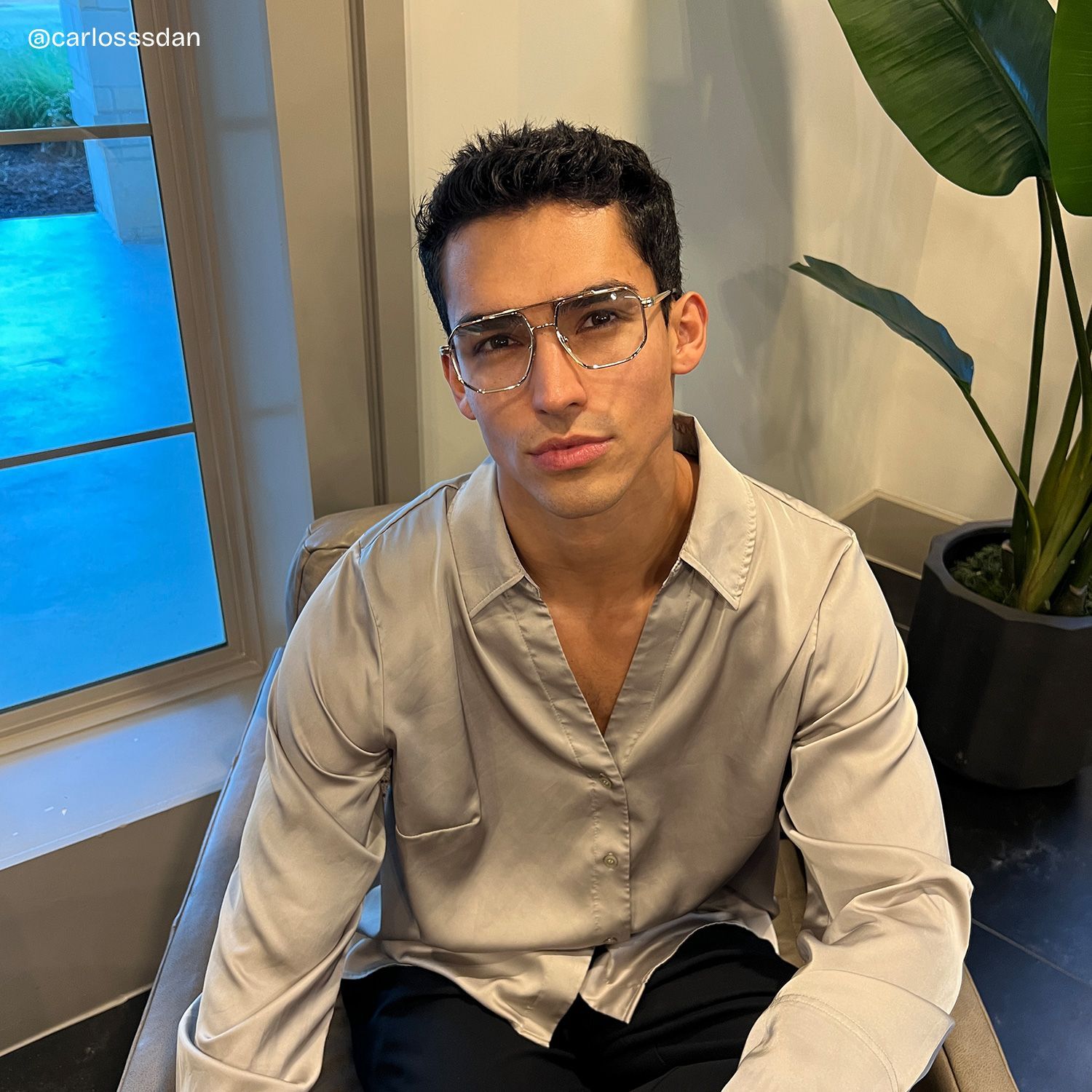 Herbst Aviator-Brille mit Metallrahmen Online | ZEELOOL7