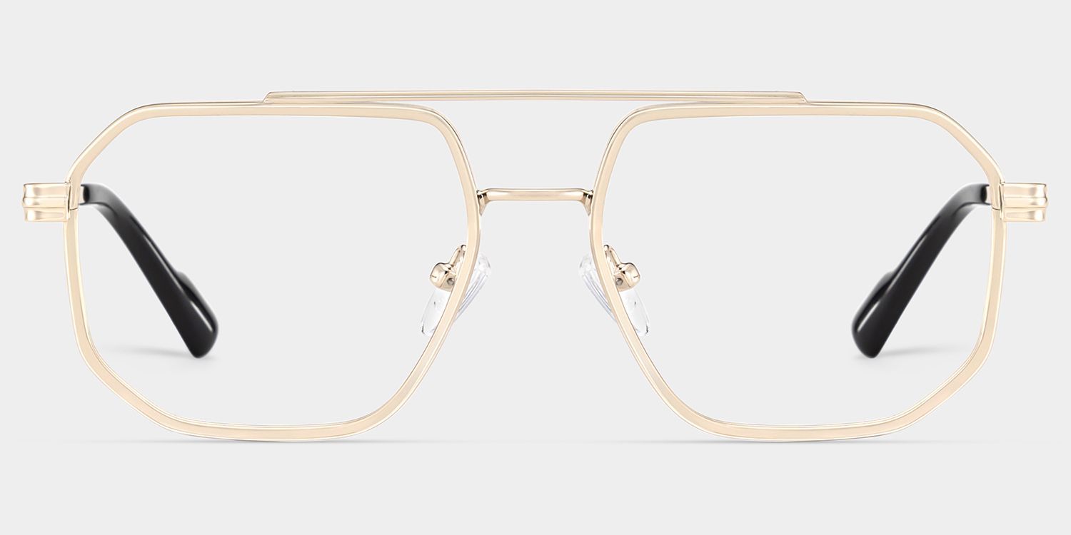 Herbst Aviator-Brille mit Metallrahmen Online | ZEELOOL0