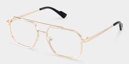 Herbst Gold Pilot Brille2