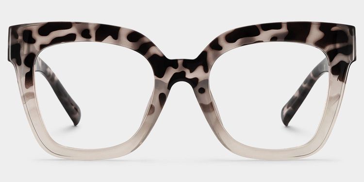 Malcolm Zweifarbig Quadratisch Brille