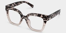 Malcolm Zweifarbig Quadratisch Brille2