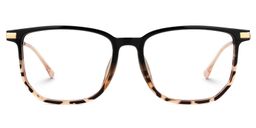 Fezell Tortoise Quadratisch Brille0