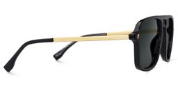 Berkeley Schwarz Pilot Brille2