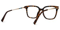 Jacqui Tortoise Quadratisch Brille3