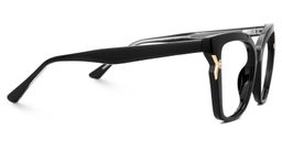 Nunnally Schwarz Cateye Brille3