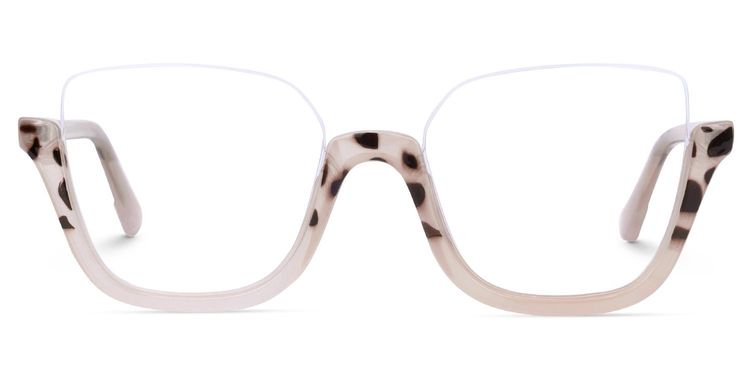 Kellina Zweifarbig Quadratisch Brille