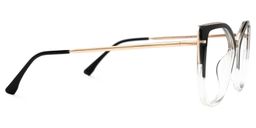 Tabrieah Schwarz Cateye Brille2