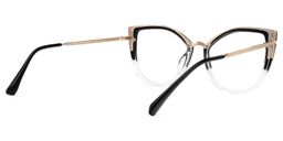 Tabrieah Schwarz Cateye Brille3