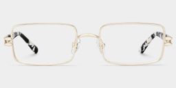 Olivia Hellgold Rechteckig Brille2