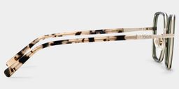 Sophie Grün Geometrisch Brille5