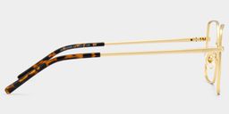 Abigail Gold Quadratisch Brille4