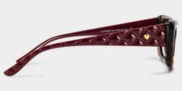 Shiny Tortoise Rechteckig Brille4
