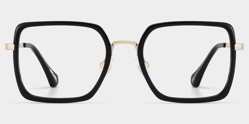 Shane Schwarz Quadratisch Brille