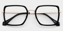 Shane Schwarz Quadratisch Brille2