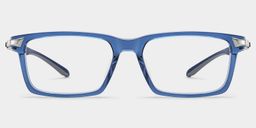 Orion Blau Rechteckig Brille3