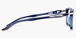Orion Blau Rechteckig Brille6