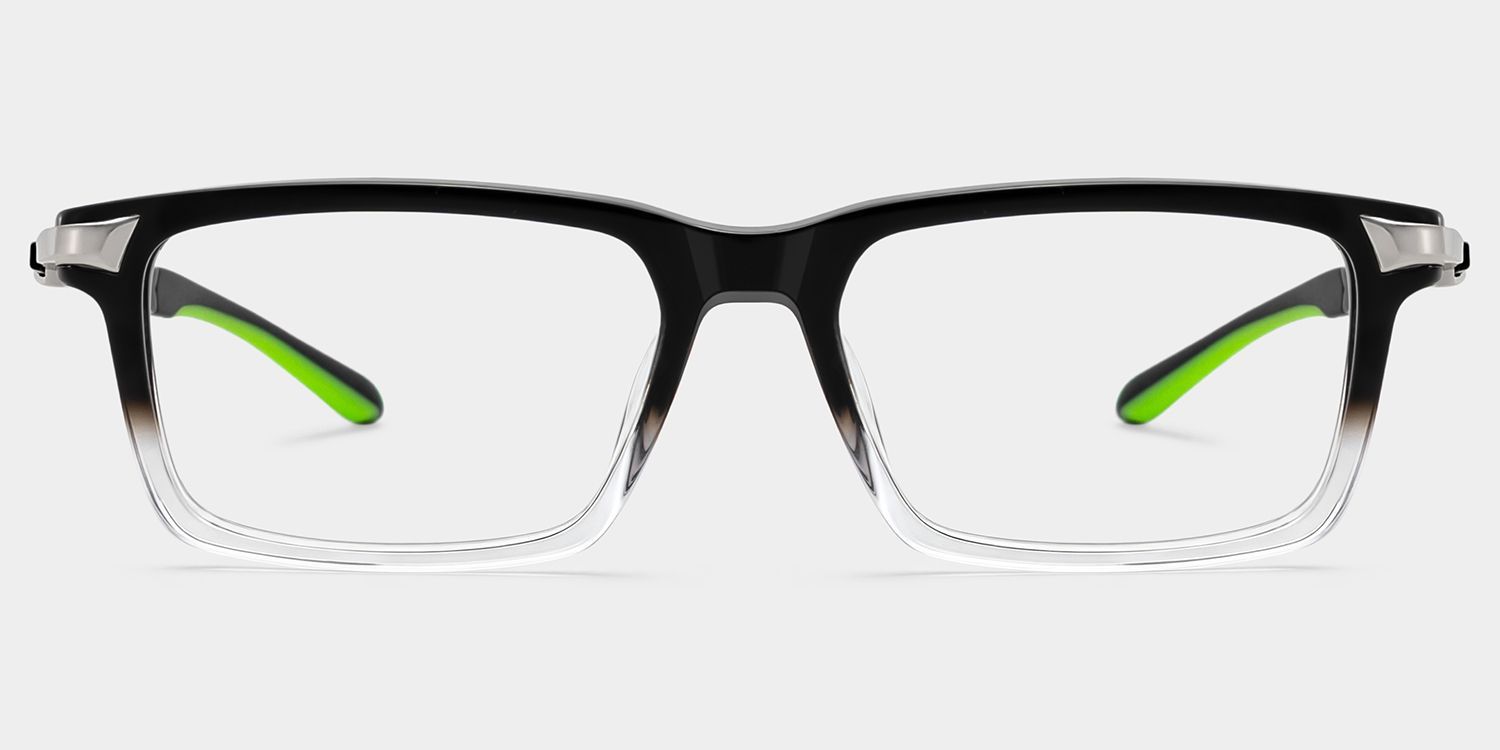 Orion Schwarze Dünnrandbrille für Herren | ZEELOOL3