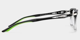 Orion Schwarz Rechteckig Brille6