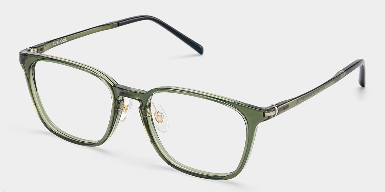 Lily Olivgrüne Brillenfassungen für Damen | ZEELOOL2
