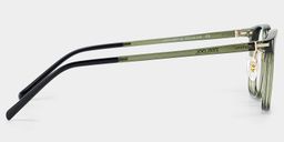 Lily Grün Rechteckig Brille3