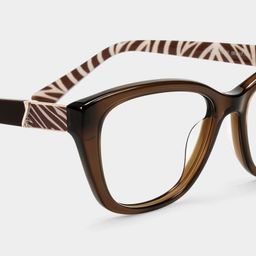 Brielle Braun Cateye Brille6