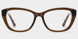 Brielle Braun Cateye Brille2