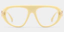 Aveline Weiß Pilot Brille3