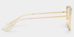 Celine Gold Cateye Brille3