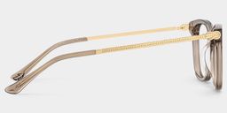 Vibert Braun Rechteckig Brille4