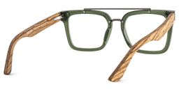Pascal Grün Aviator Brille5