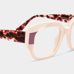 Sonett Rosa Quadratisch Brille5